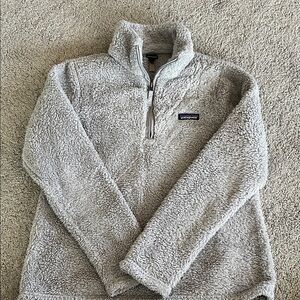 Patagonia Light Gray Fleece Jacket